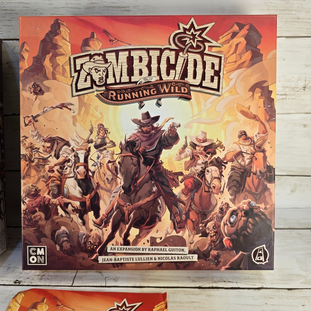 Zombicide Undead or Alive Running Wild Expansion Board Game CMON Miniatures